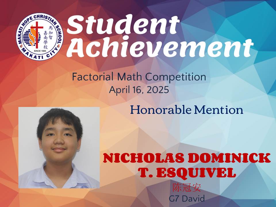 Nicholas Dominick T. Esquivel