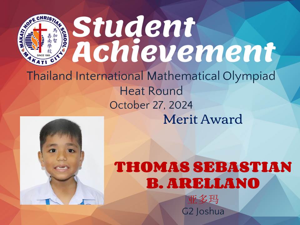 Thomas Sebastian B. Arellano - TIMO