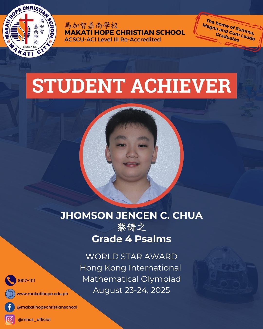 Jhomson Jencen C. Chua