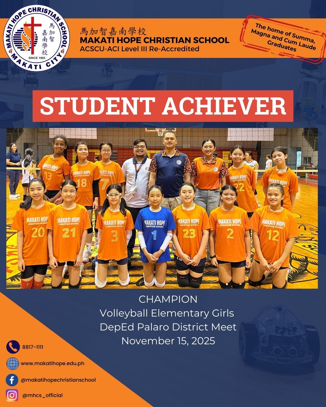 Volleyball Elementary Girls