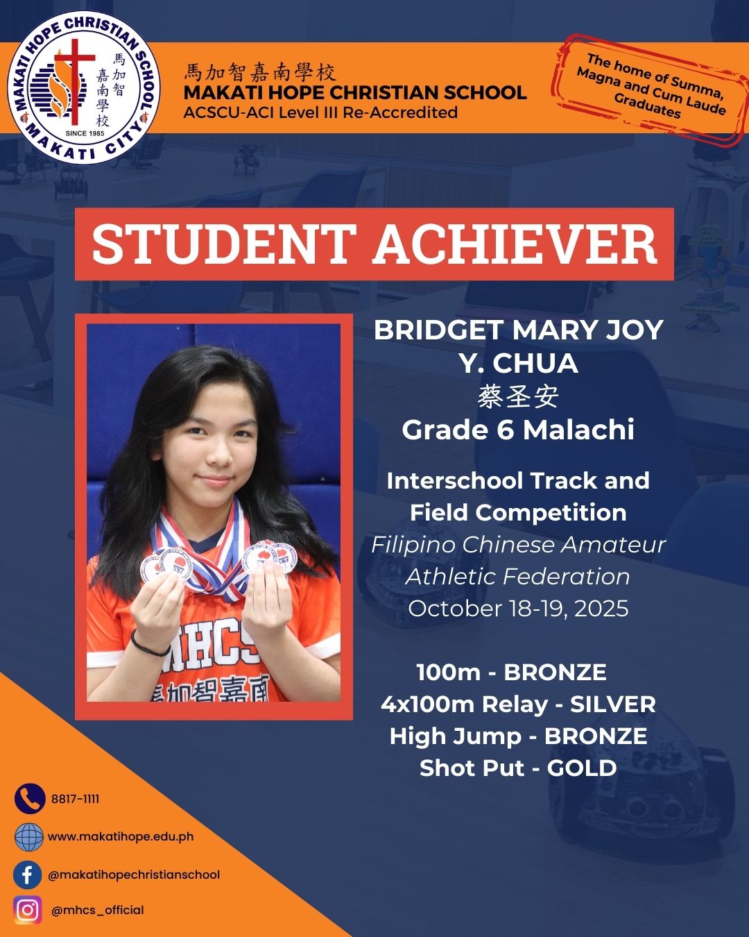 Bridget Mary Joy Y. Chua