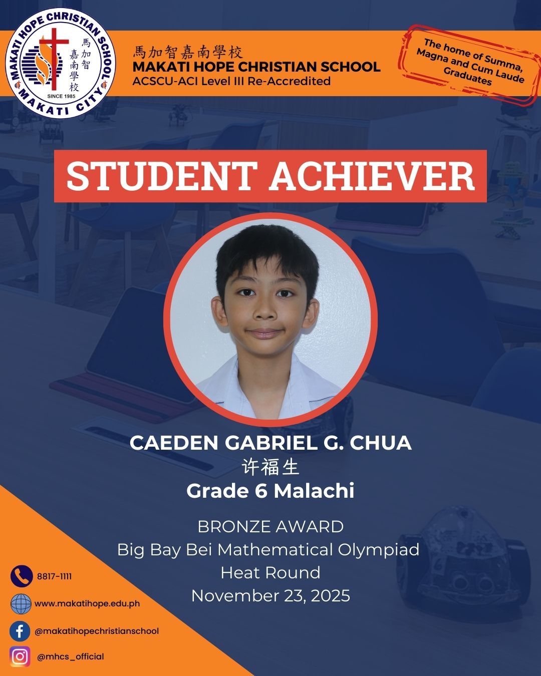 Caeden Gabriel G. Chua