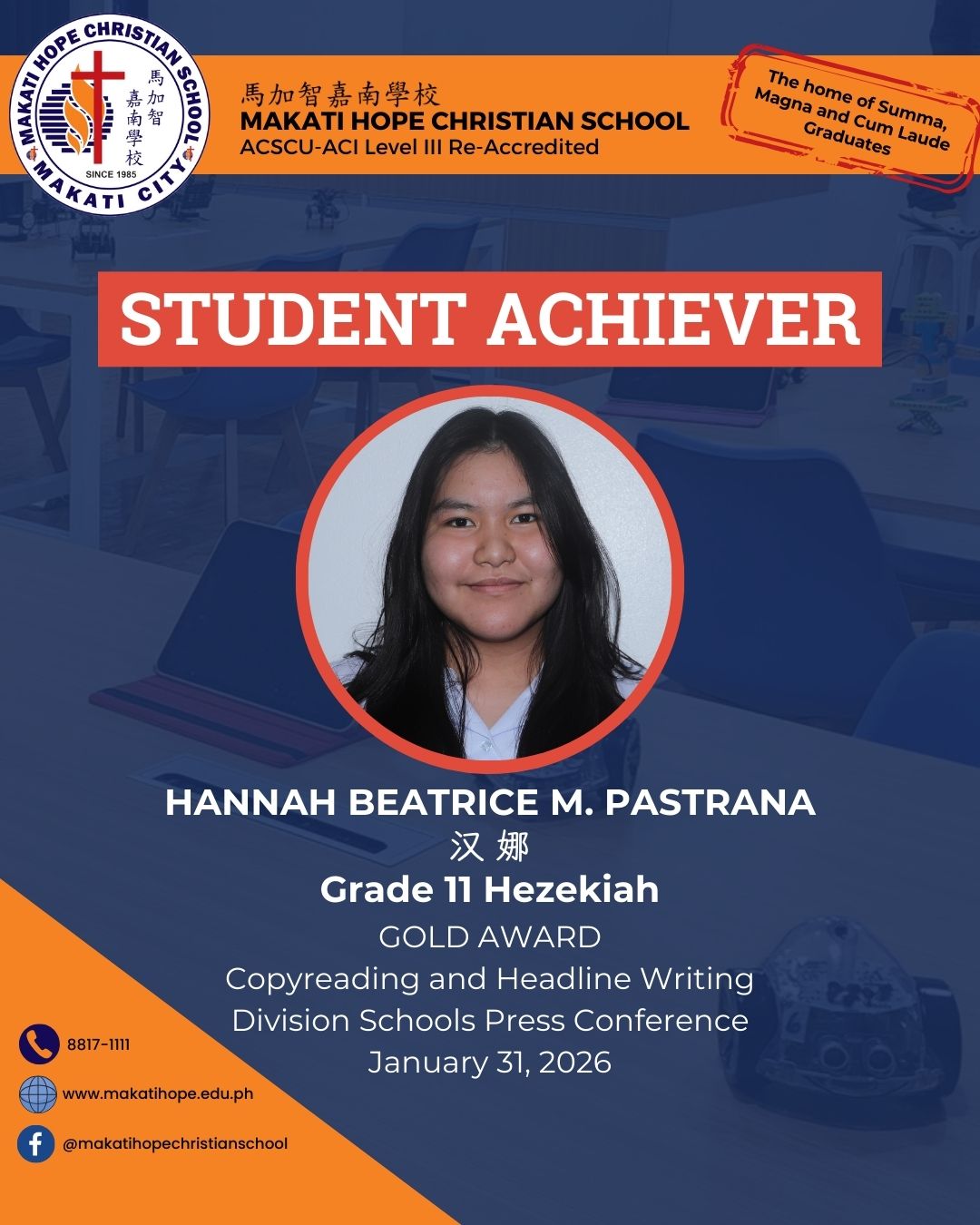 Hannah Beatrice M. Pastrana