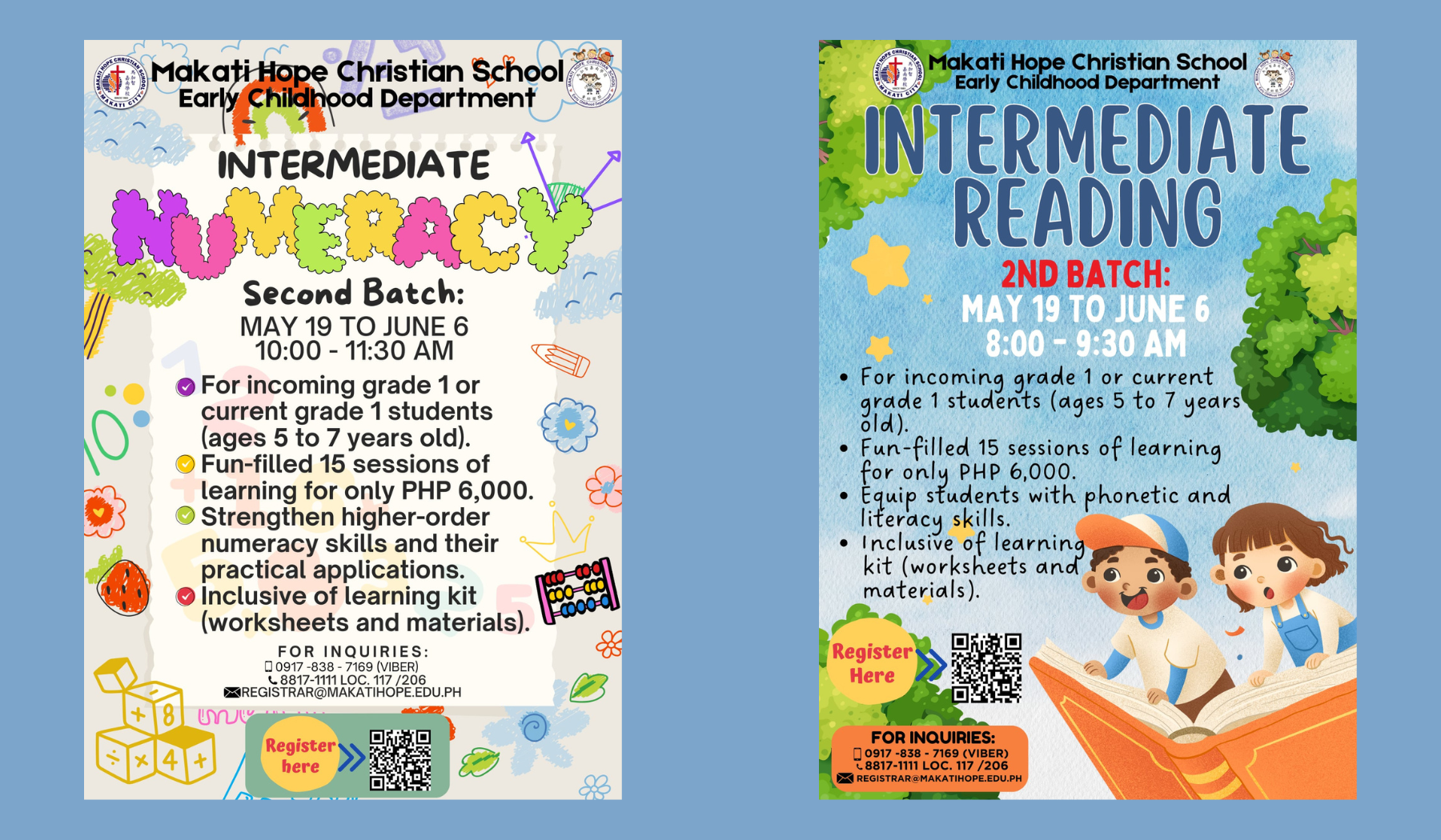 ECD Intermediate Numeracy and Reading